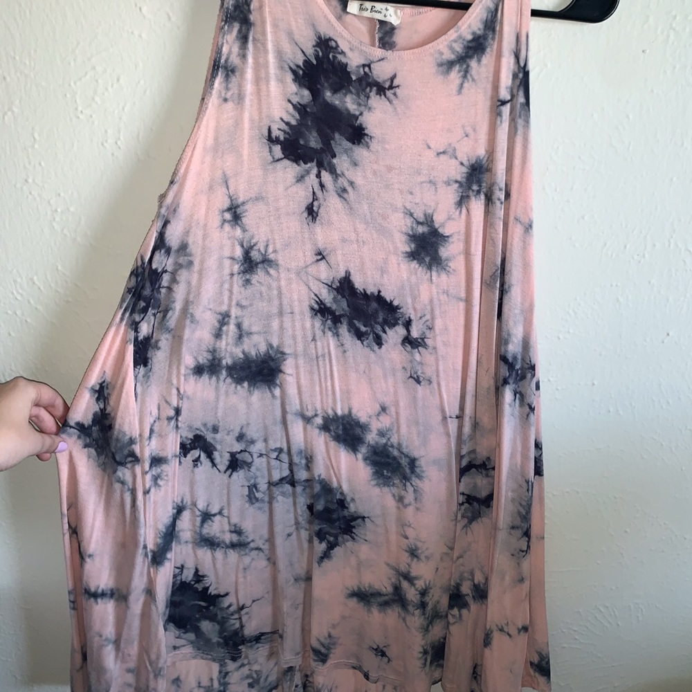 Tres Bien tie dye dress